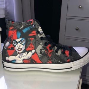 Converse Harley Quinn Chuck Taylor Hi-Tops